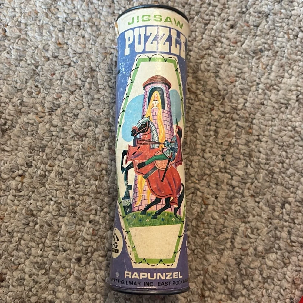 🧩RAPUNZEL  VINTAGE PUZZLE , 50 piece